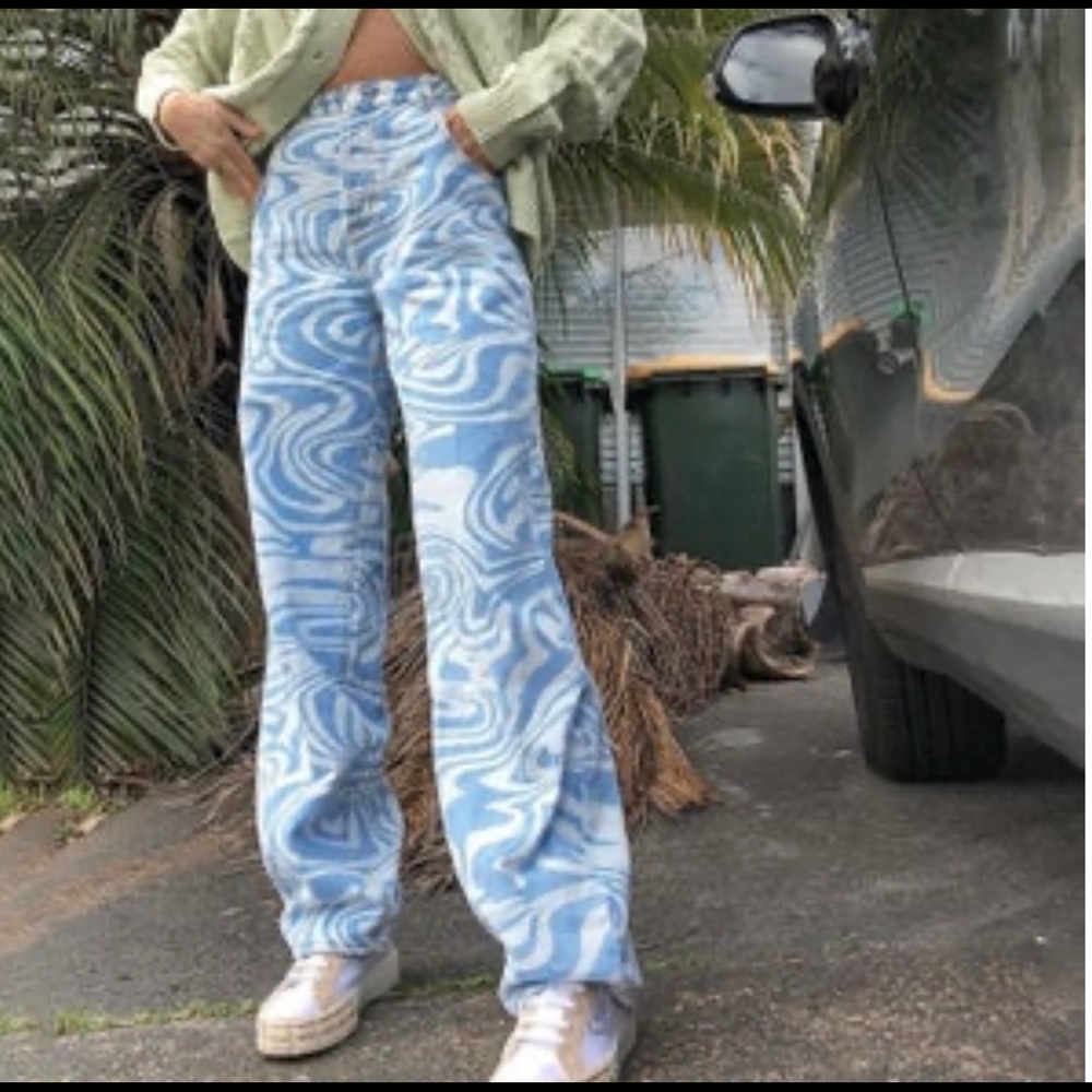 Zebra Print Pants